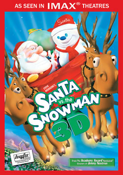 Santa Vs. Snowman Sensio 3D DVD