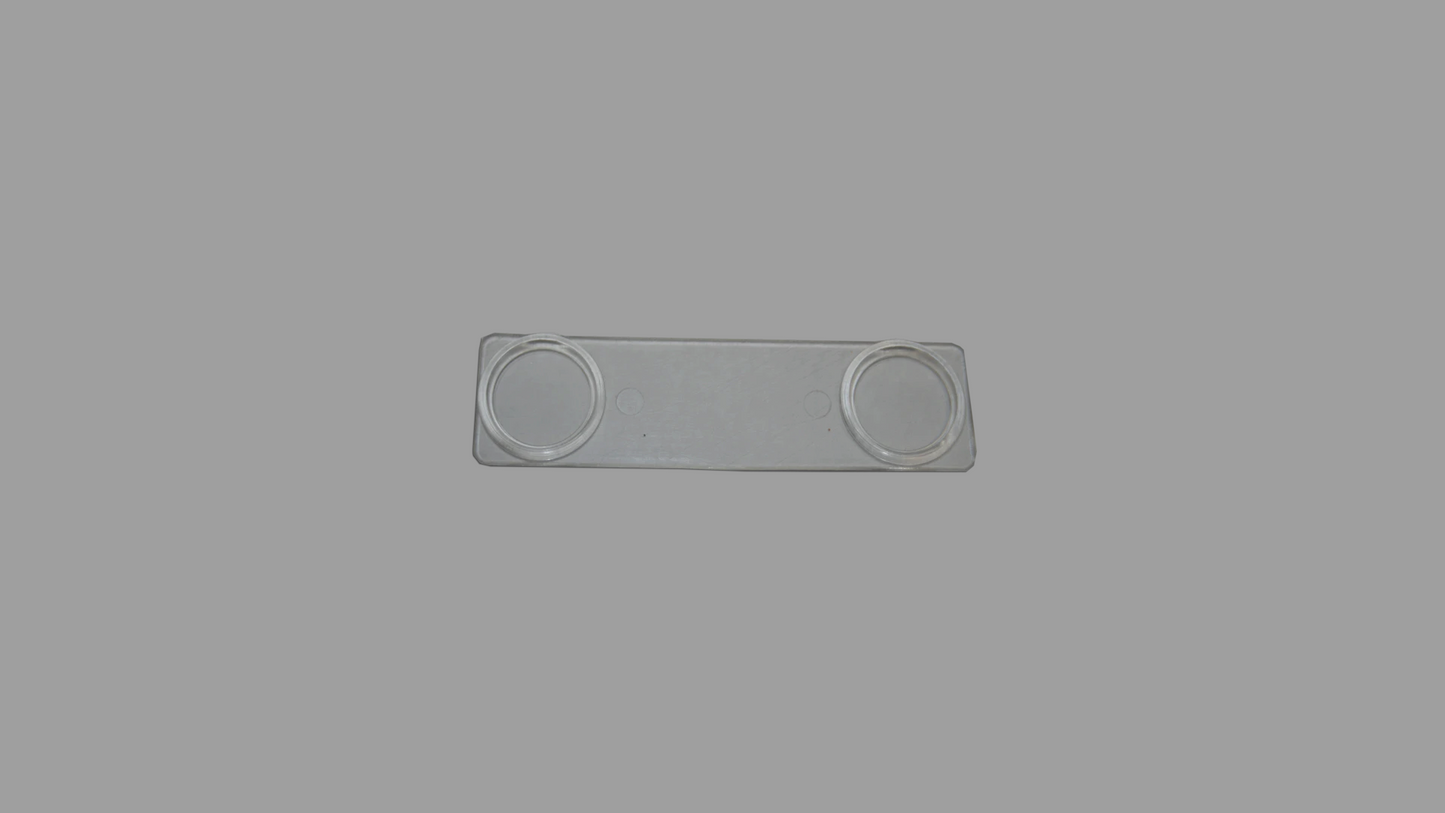 Plastic Lens Pair 2-3/8