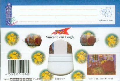 Van Gogh 3D Greeting Card