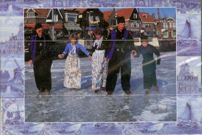 Holland 2 3D Greeting Card