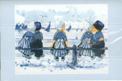 Holland 3 3D Greeting Card