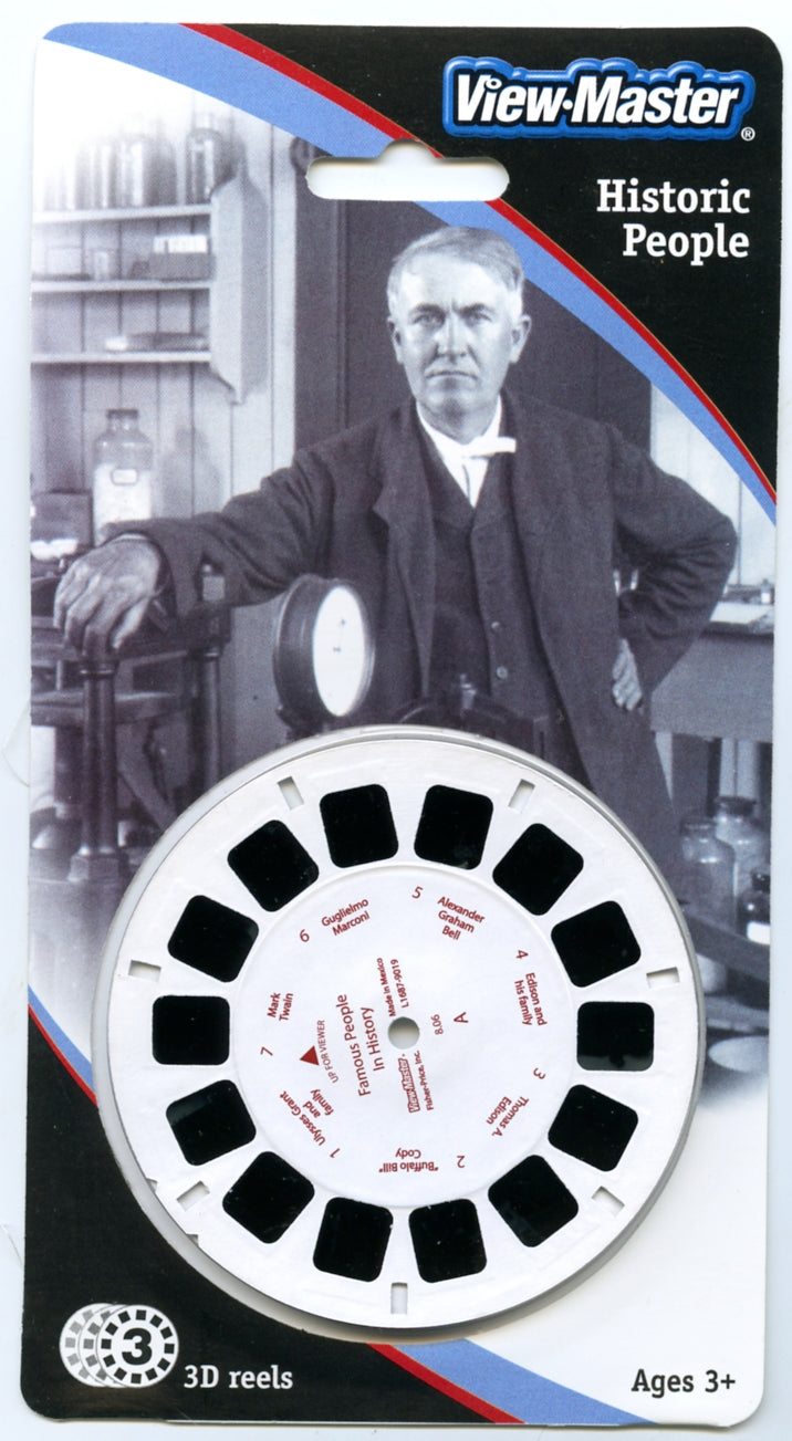 Historical People View-Master 3 Reel Pack