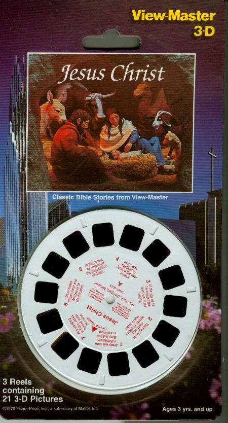 Jesus Christ View-Master 3 Reel Set