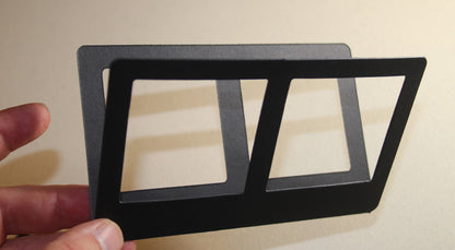 Black cardboard Medium Format Mounts qty 10