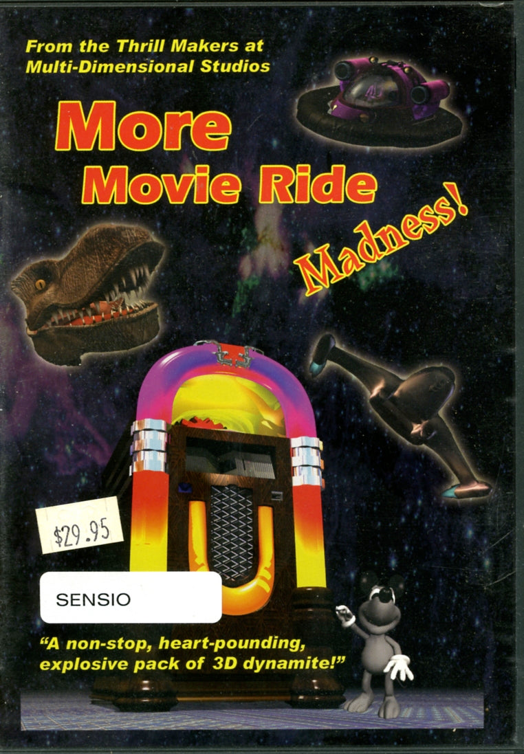 More Movie Rides Sensio 3D DVD