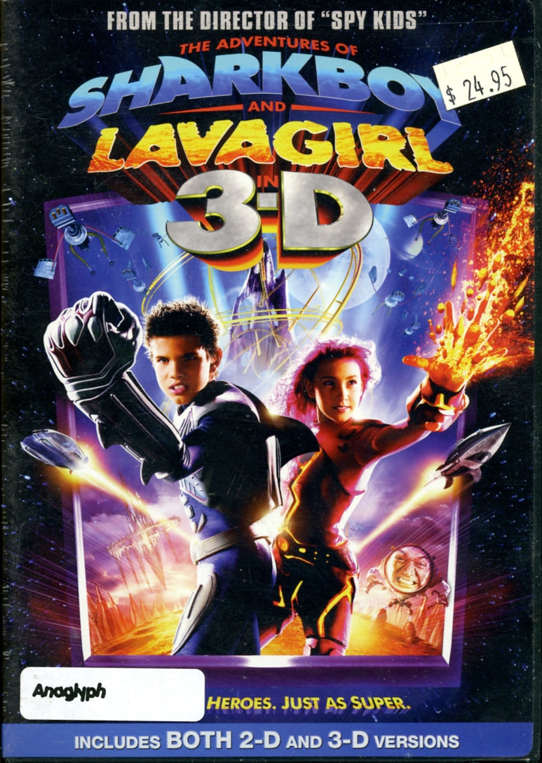 Adventures of Shark Boy and Lava Girl 3D DVD Field Sequential