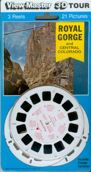 Royal Gorge View-Master 3 Reel Pack