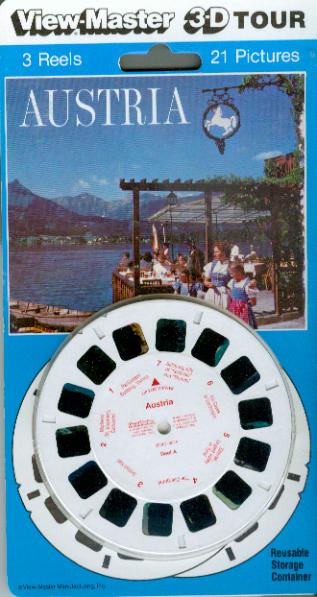 Austria 3 Viewmaster reel set