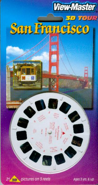 San Francisco, CA View-Master 3 Reel Set