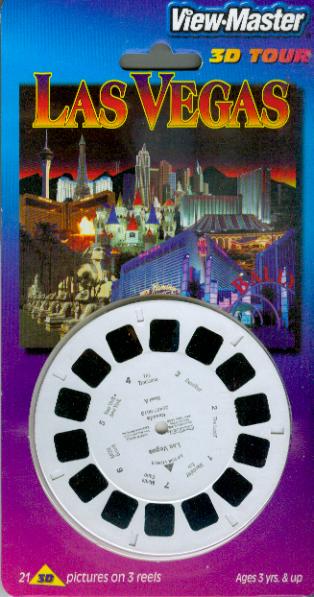 Las Vegas NV 3 Reel View-Master Set