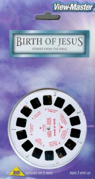 Birth of Jesus View-Master 3 Reel Set