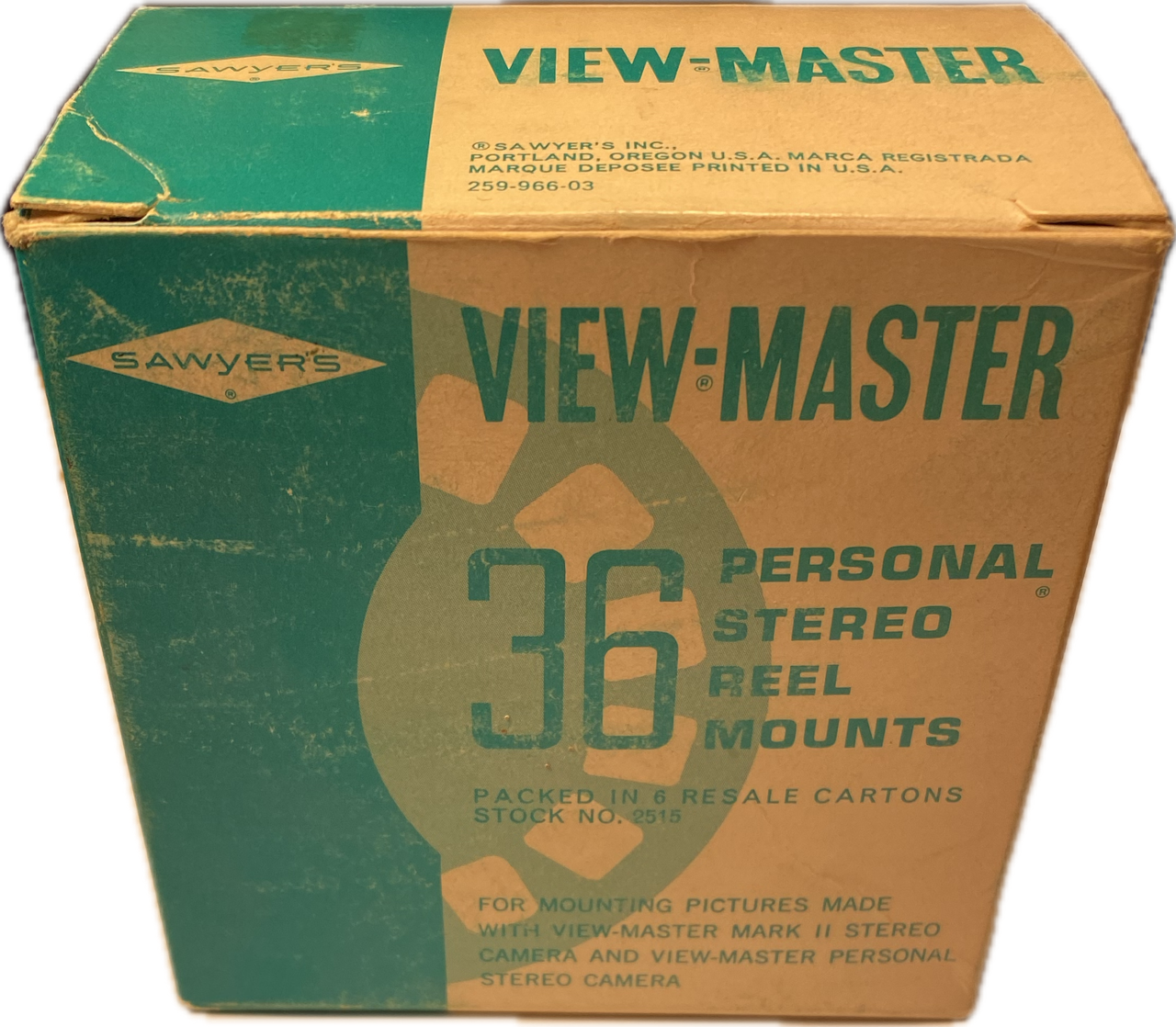 Viewmaster Personal Blank Reels