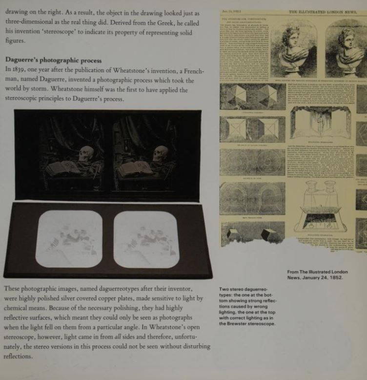 3D Past and Present, book with 3 Viewmaster Reels
