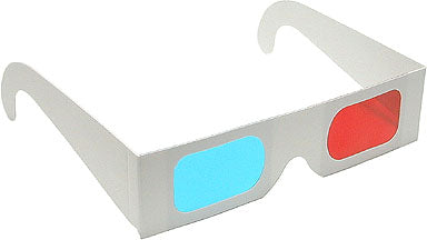 Red Cyan 3D glasses (qty 10)