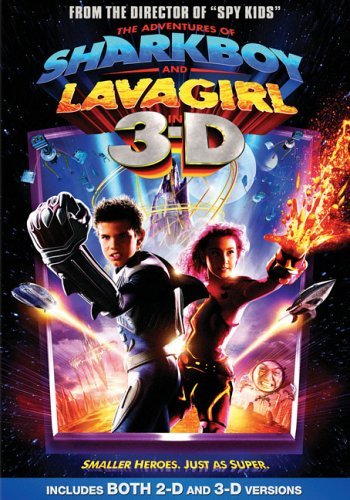 Adventures of Shark Boy and Lava Girl in 3D Anaglyph Version