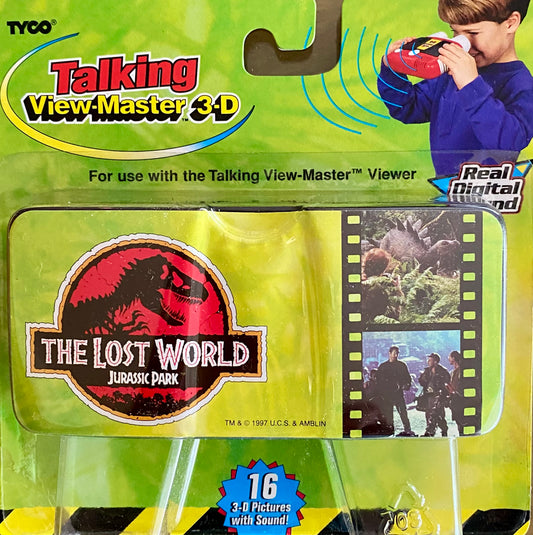 The lost world, Jurassic Park talking View master cartridge