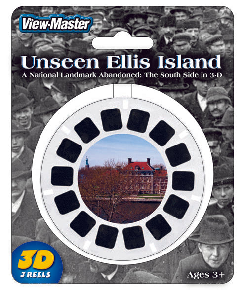 Unseen Ellis Island 3 reel Viewmaster Set, 3 Reels