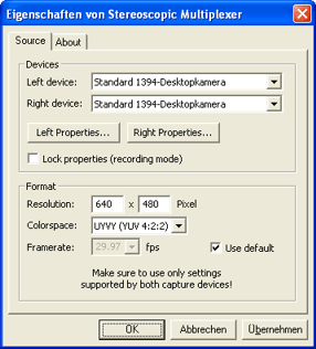 Stereoscopic multiplexer software