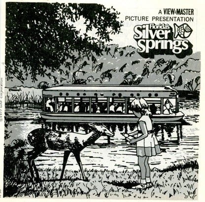 Silver Springs 3 Viewmaster Reels Envelope and Booklet!