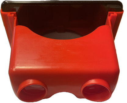 Big Red 3D viewer front stereoscopic