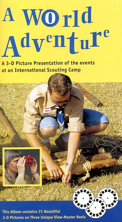 Boy Scout Jamboree 3 Reel Set, printed in Belgium