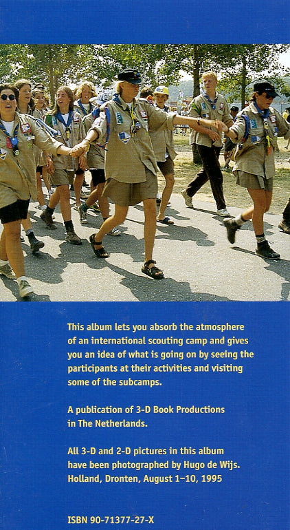 Boy Scout Jamboree 3 Reel Set, printed in Belgium