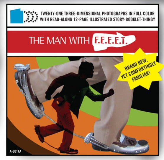 Man with FEEET Viewmaster Reel