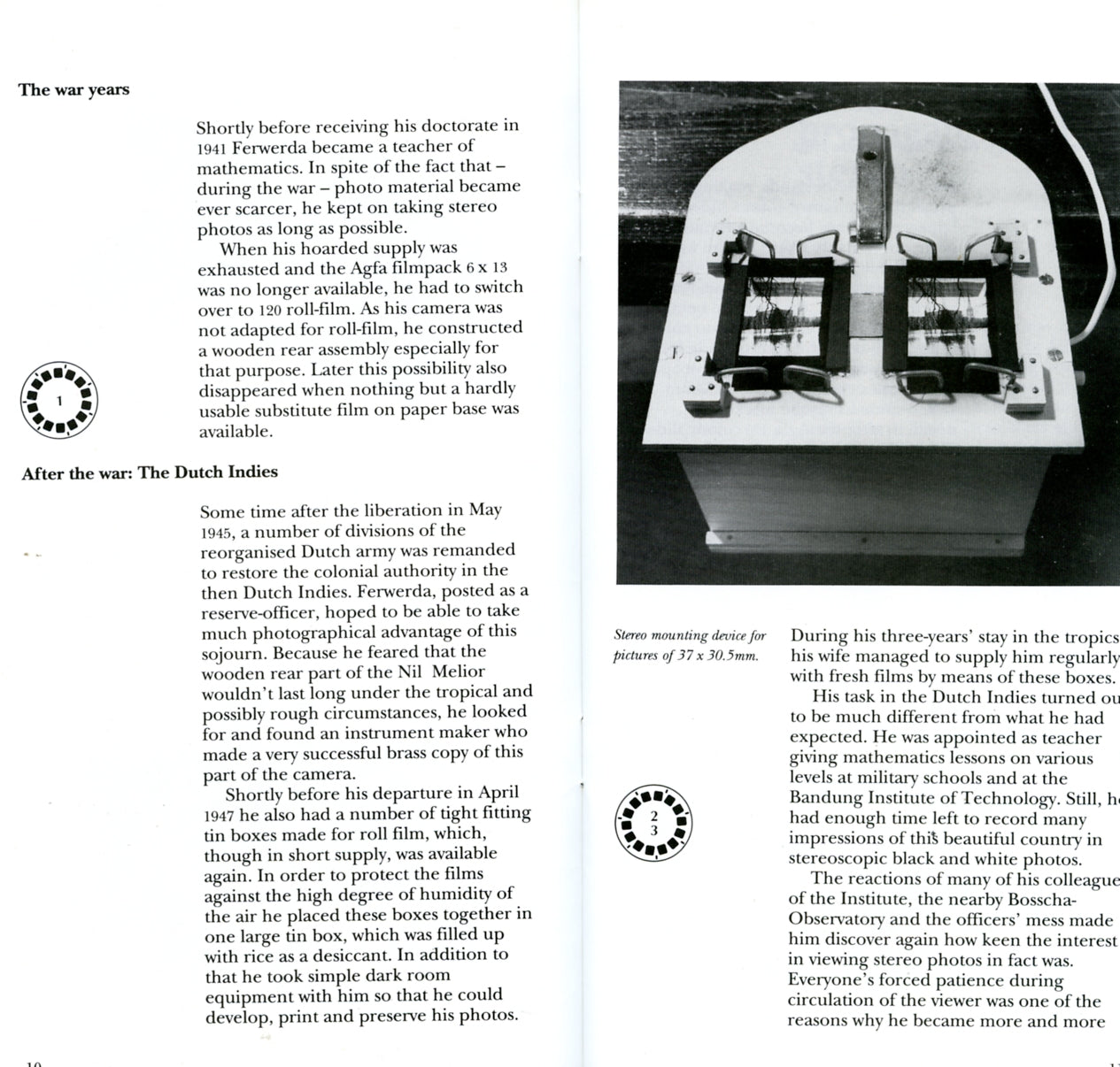 Jacobus Ferwerda Viewmaster 3 Reel Set and 32 page Album