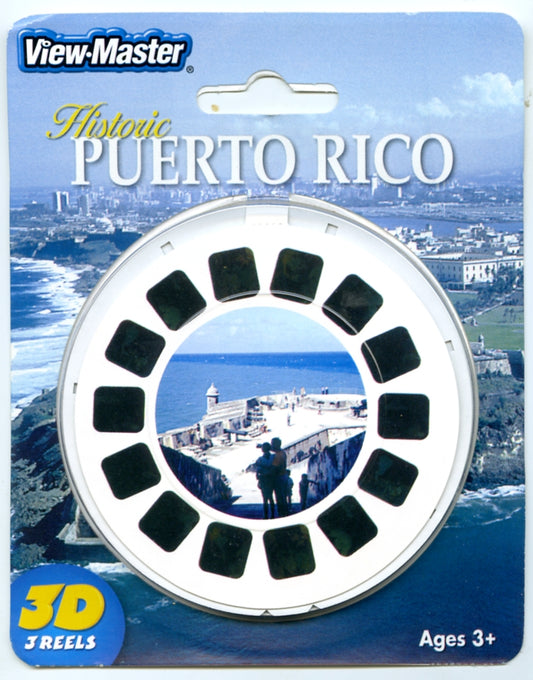 Historic Puerto Rico 3 Reel Viewmaster Pack
