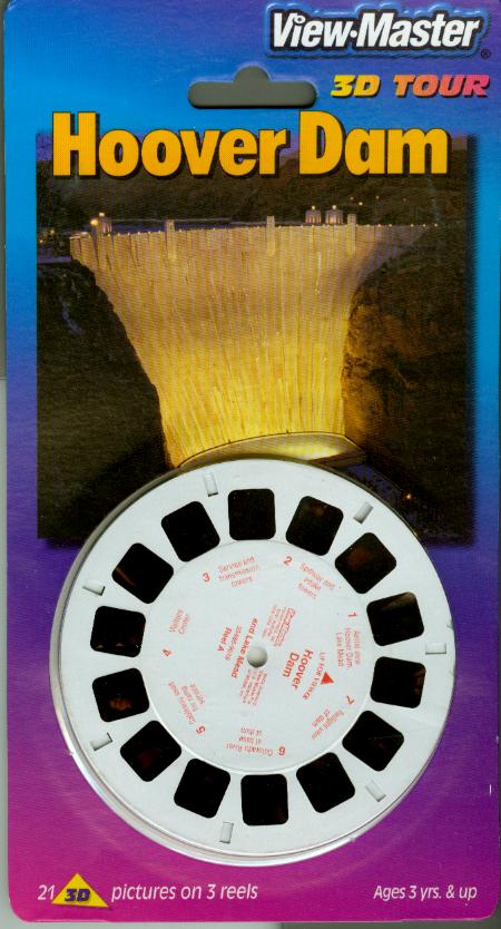 Hoover Dam, NV Viewmaster 3 Reel Set