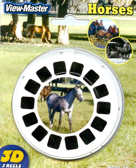 horses viewmaster reel cover