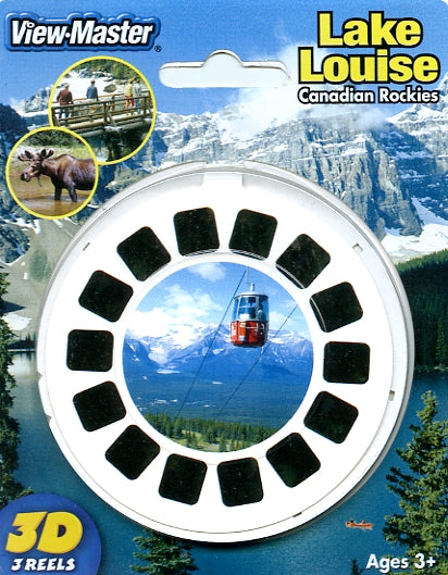 Lake Louise and the Canadian Rockies 3 Reel Viewmaster Pack