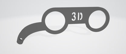 3D Lorgnette (Zine Viewer) with replaceable lens