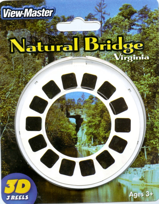 Natural Bridge Virginia View-Master 3 Reel Set