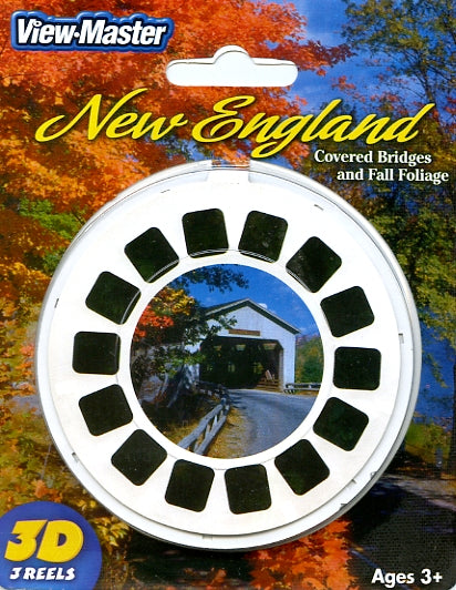 New England Covered Bridges, Fall Foliage, 3 Reel