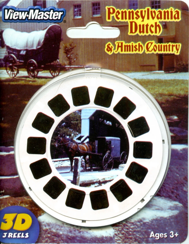 Pennsylvania Dutch & Amish Country, PA View-Master 3 Reel Set