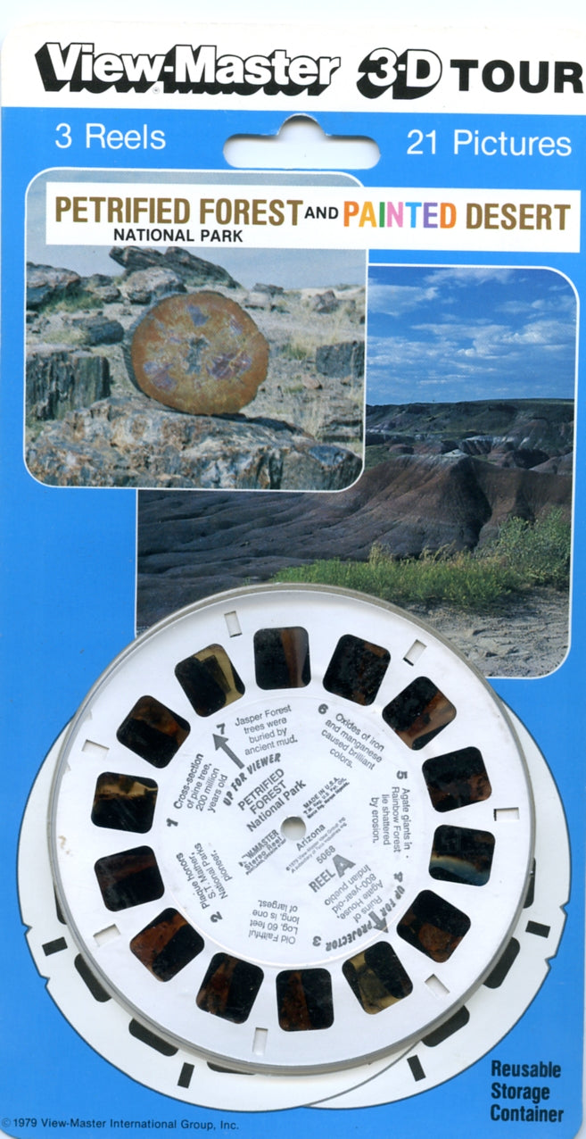 Petrified Forest and Painted Desert View-Master 3-Reel Set