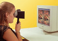 Screenscope Handheld Fixed, Mirrored Stereoscopic viewer