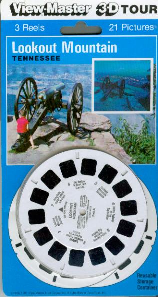 Lookout Mountain TN 3 Reel View-Master Pack