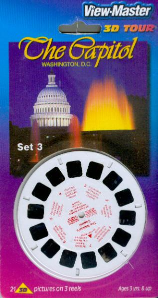 The Nation's Capitol 3 Viewmaster reels
