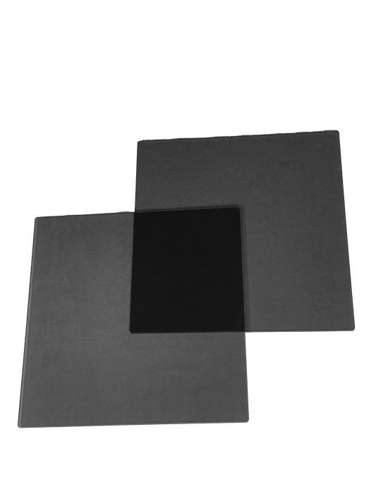 Glass Circular polarized filters (pair), Available in 4, 6 and 8 Inch Sizes